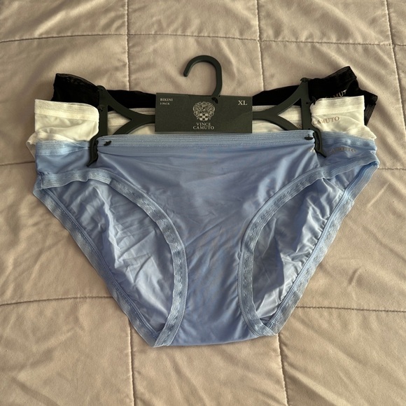 Vince Camuto Floral and Solid Panties Sets - 6 pairs f XL NWT - Picture 7 of 9